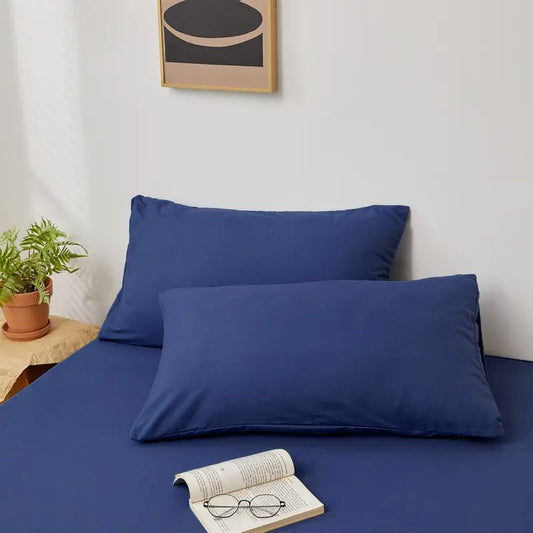 capa-de-almofada-com fecho-azul marinho-50x70cm - BOD HOME