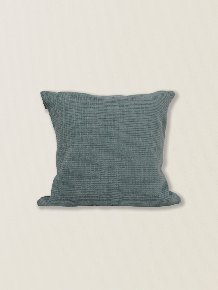 Capa de almofada chenille menta t.aprox:45*45cm