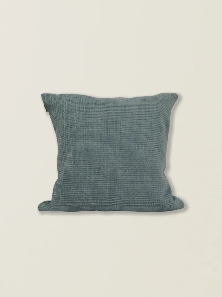 Capa de almofada chenille menta t.aprox:45*45cm