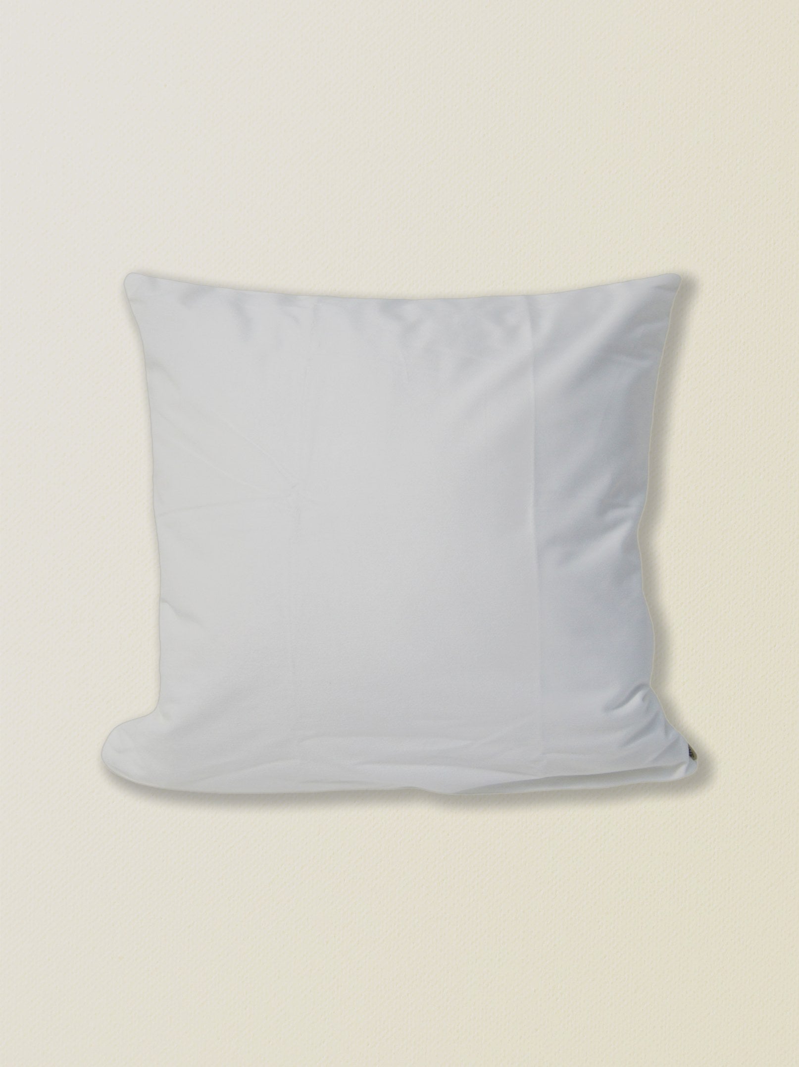 Funda de cojín de terciopelo blanco t.aprox:45*45cm