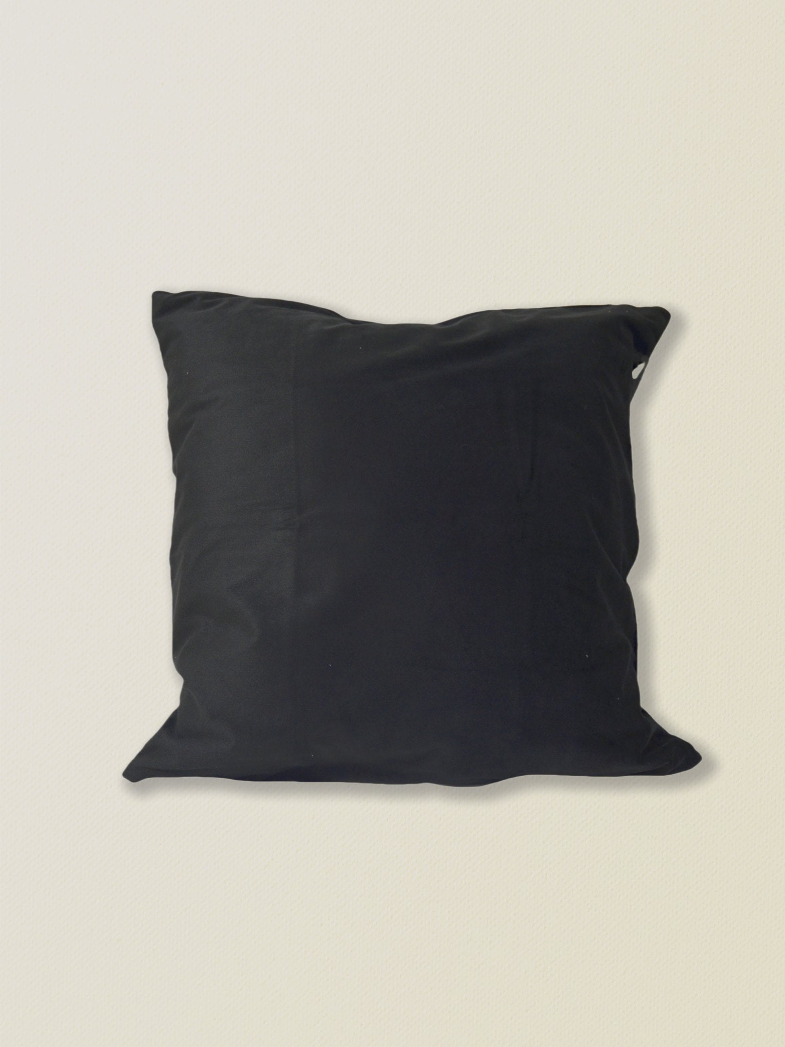 Funda de cojín de terciopelo negro t.aprox:45*45cm