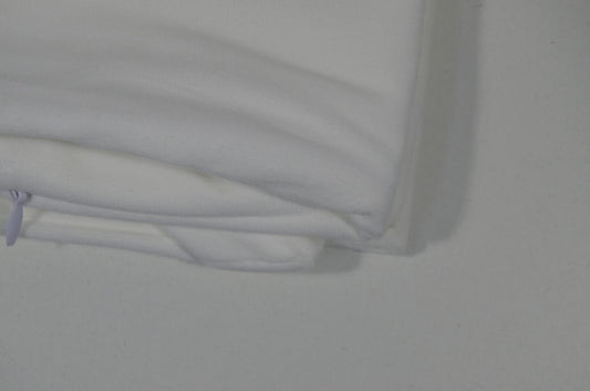 Capa de almofada veludo branco t.aprox:45*45cm