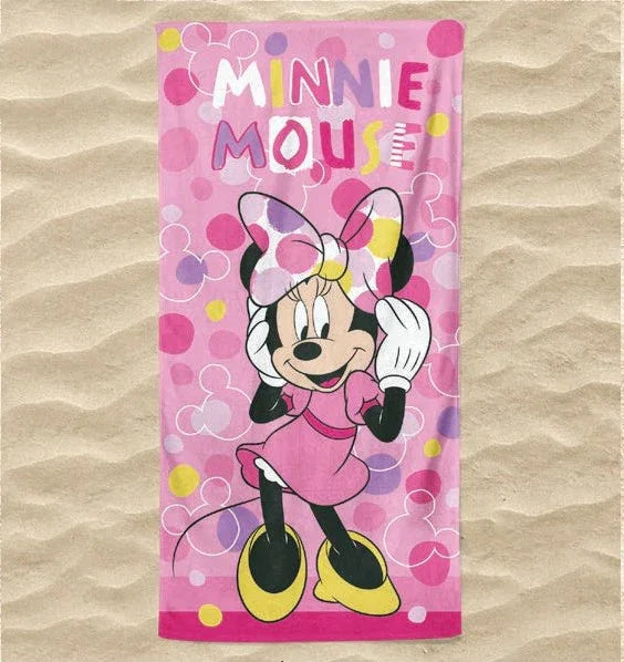 Toalha de Praia 3D Minnie Mouse 70x140 cm - BOD HOME