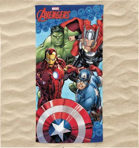 Toalha de Praia 3D Avengers 70x140 cm - BOD HOME