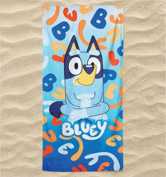Toalha de Praia 3D Bluey 70x140 cm - BOD HOME