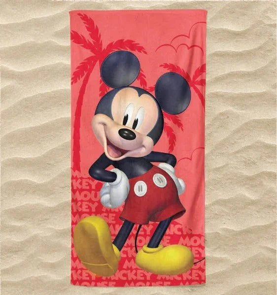 Toalha de Praia 3D Mickey Mouse 70x140 cm - BOD HOME