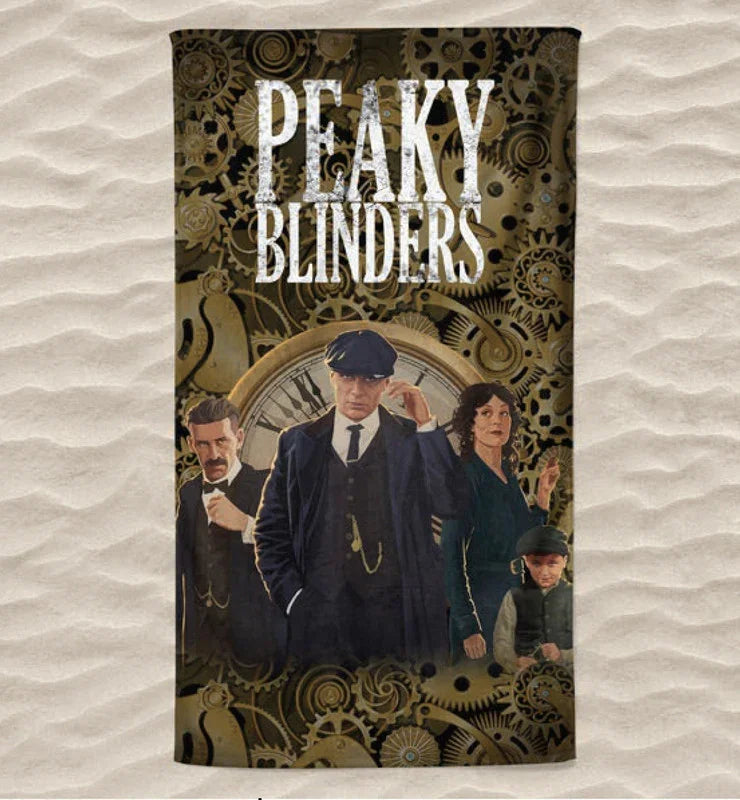 Toalha de Praia 3D Peaky Blinders 70x140 cm - BOD HOME