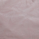 Cortina Translucido Estampada de Folhas Delicadas Rosa- BOD HOME