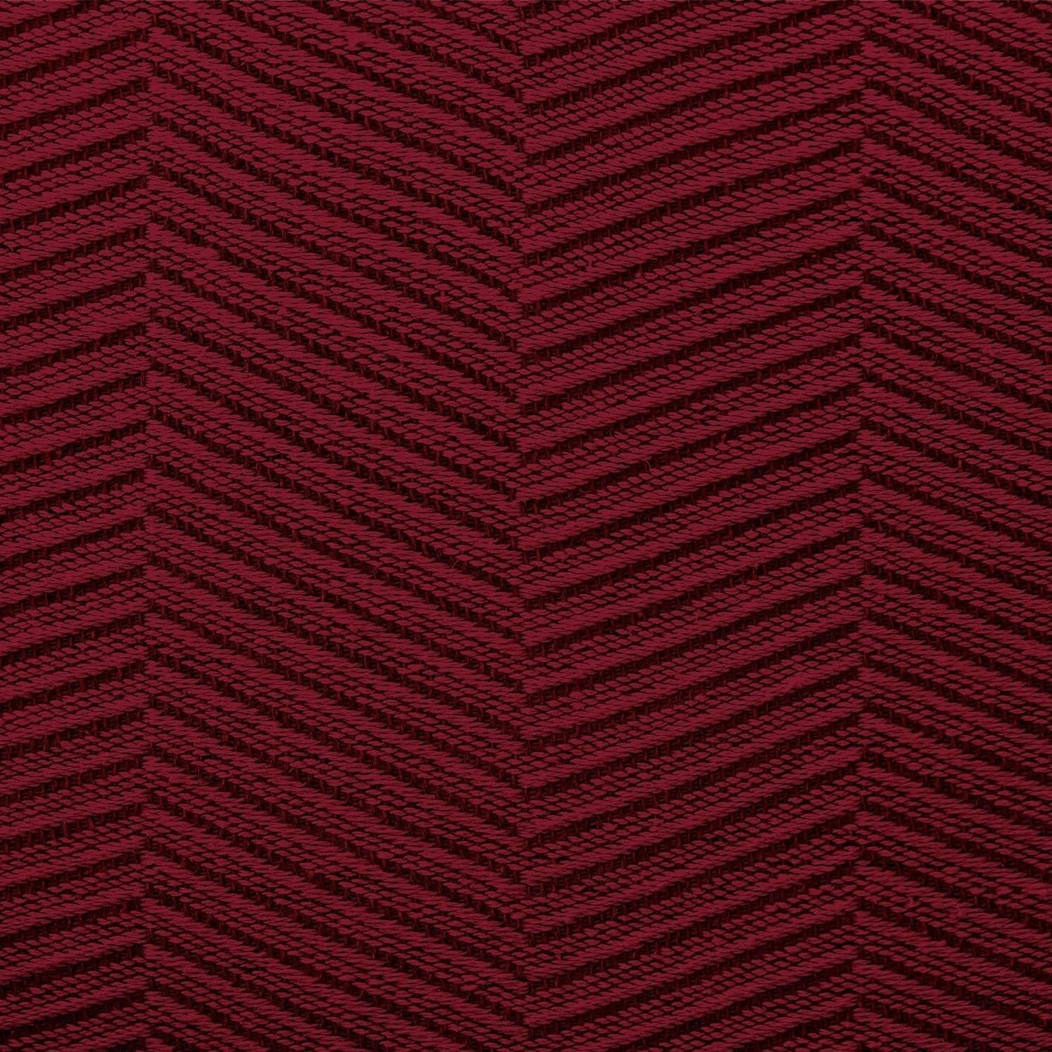 Cobertura de cama Borgonha+Preto - BOD HOME