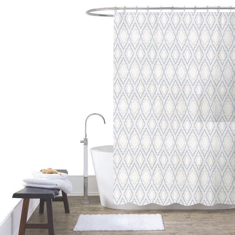1 Pack de 3 Cortina De Duche Estampada 180*180cm 004