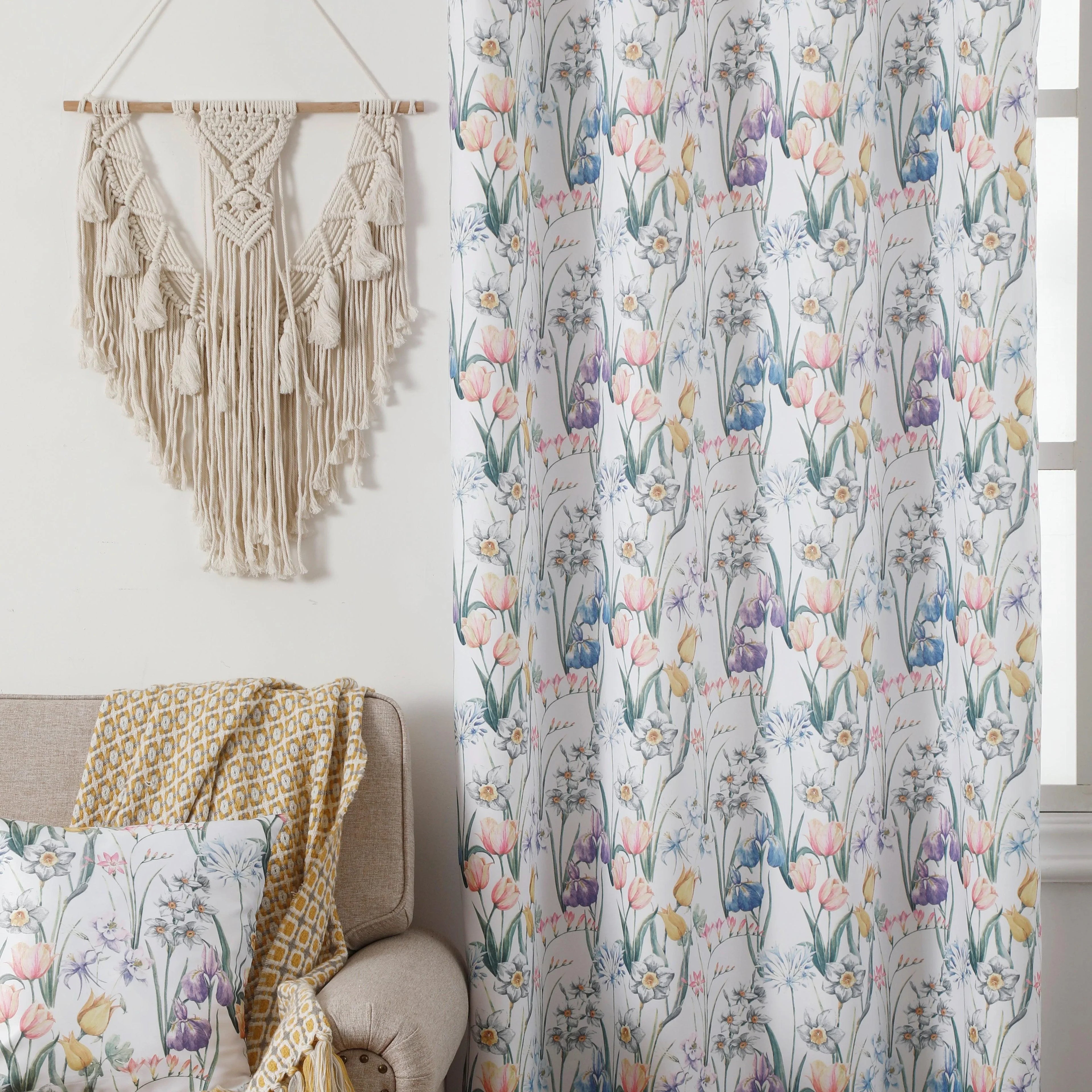 CORTINAS ESTAMPADAS BLACKOUT 140*260 CM - BOD HOME