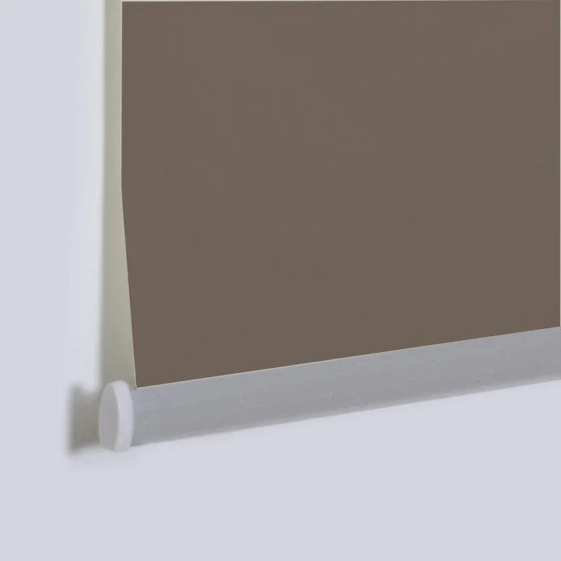 Estore de rolo translúcido Easy Fit castanho claro - BOD HOME