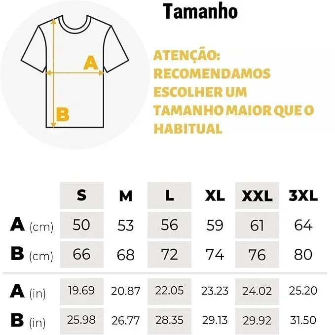 Camiseta amarilla de hombre.