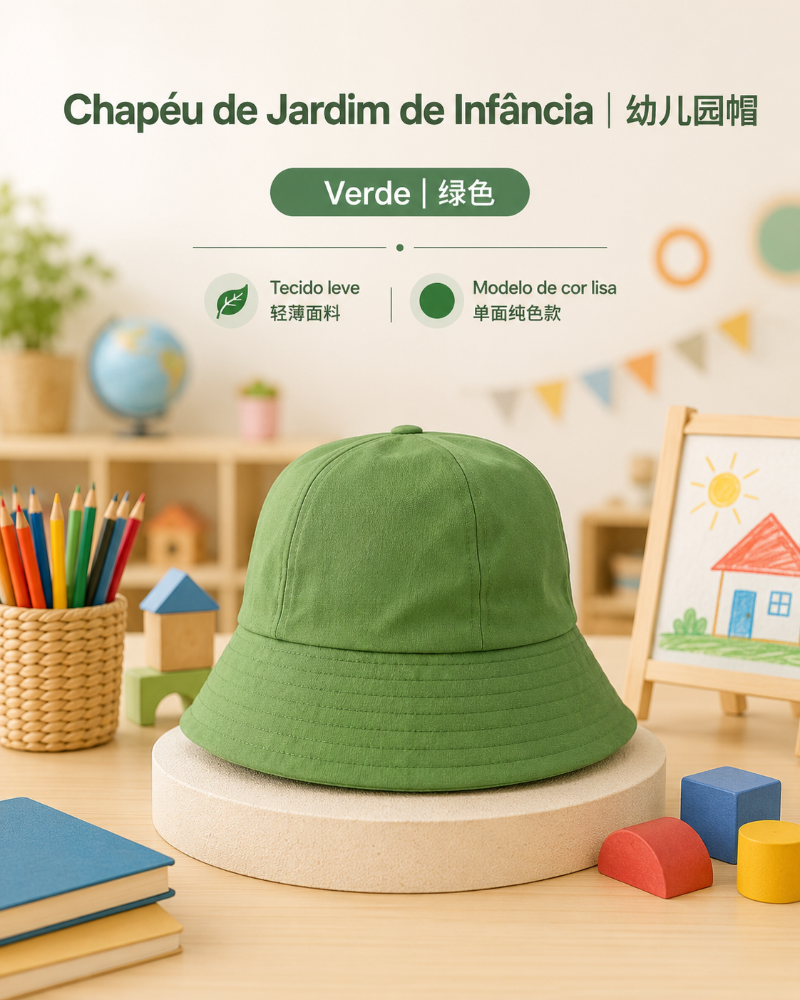 Chapéu de Jardim de Infantil