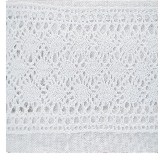 Toalha de mesa (redonda) Branco - BOD HOME