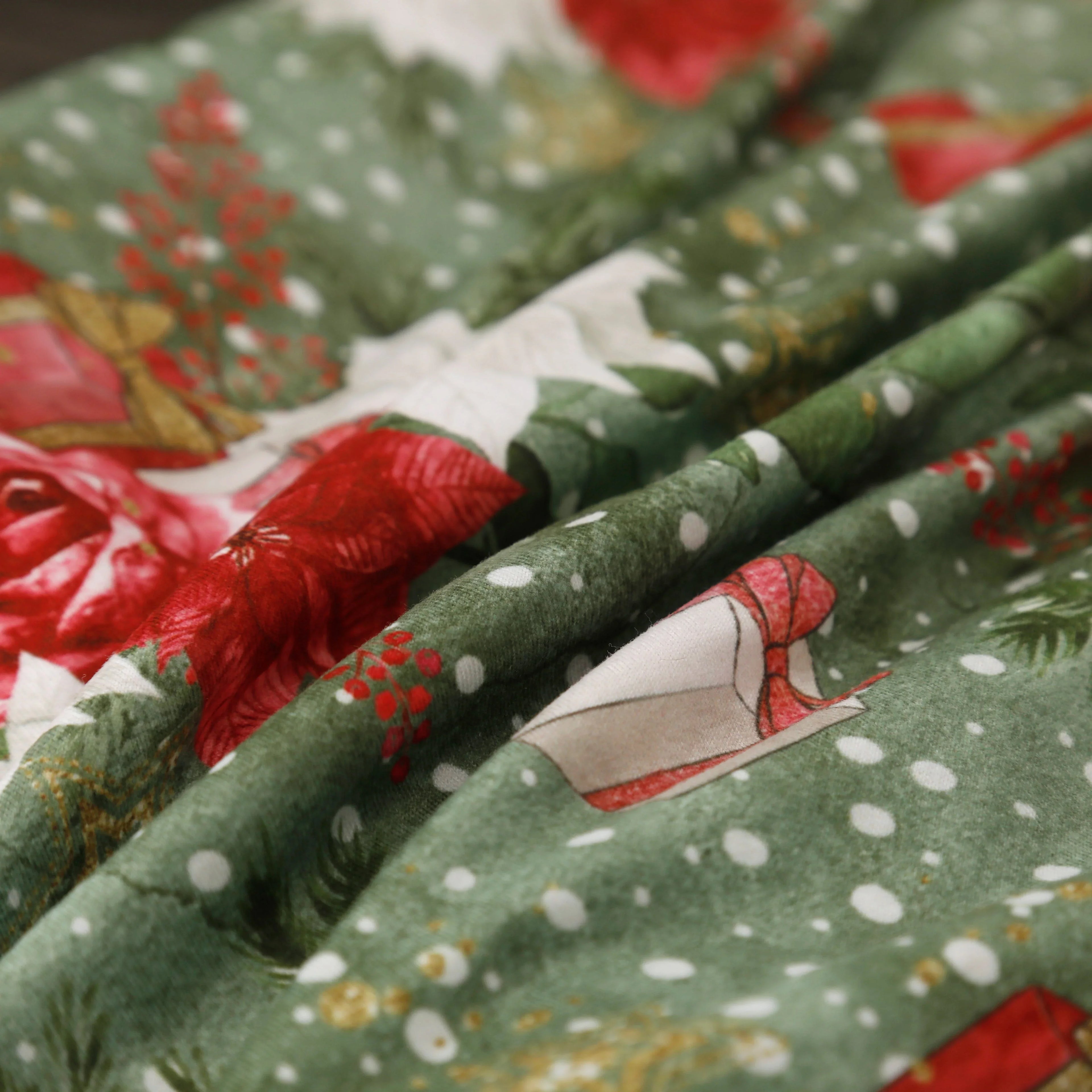 DECORAÇÃO DE NATAL | CAPA DE CADEIRA TEMÁTICA DE NATAL VERDE