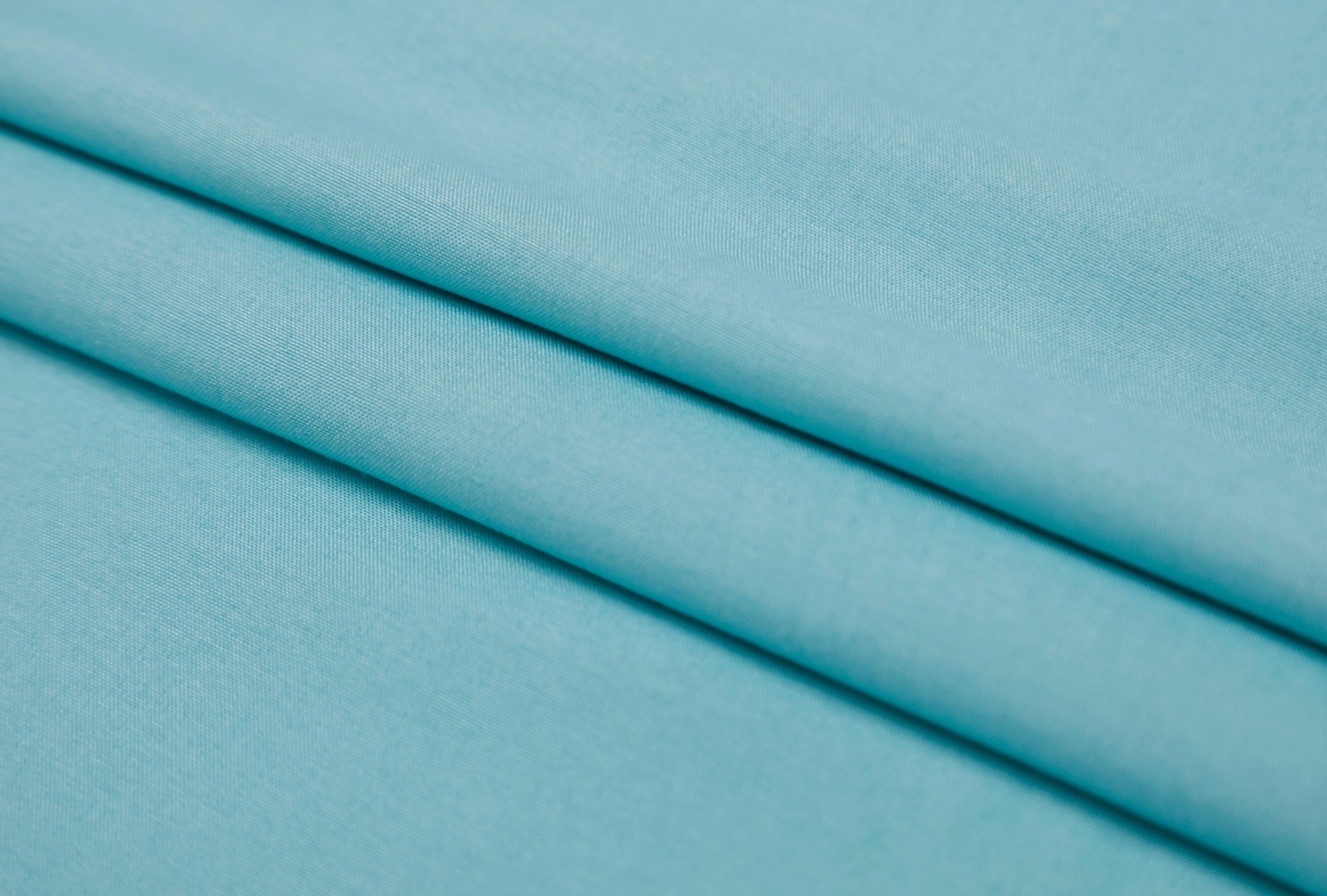 CAPA DE EDREDAO LISA COM FRONHA AZUL TIFFANY - BOD HOME