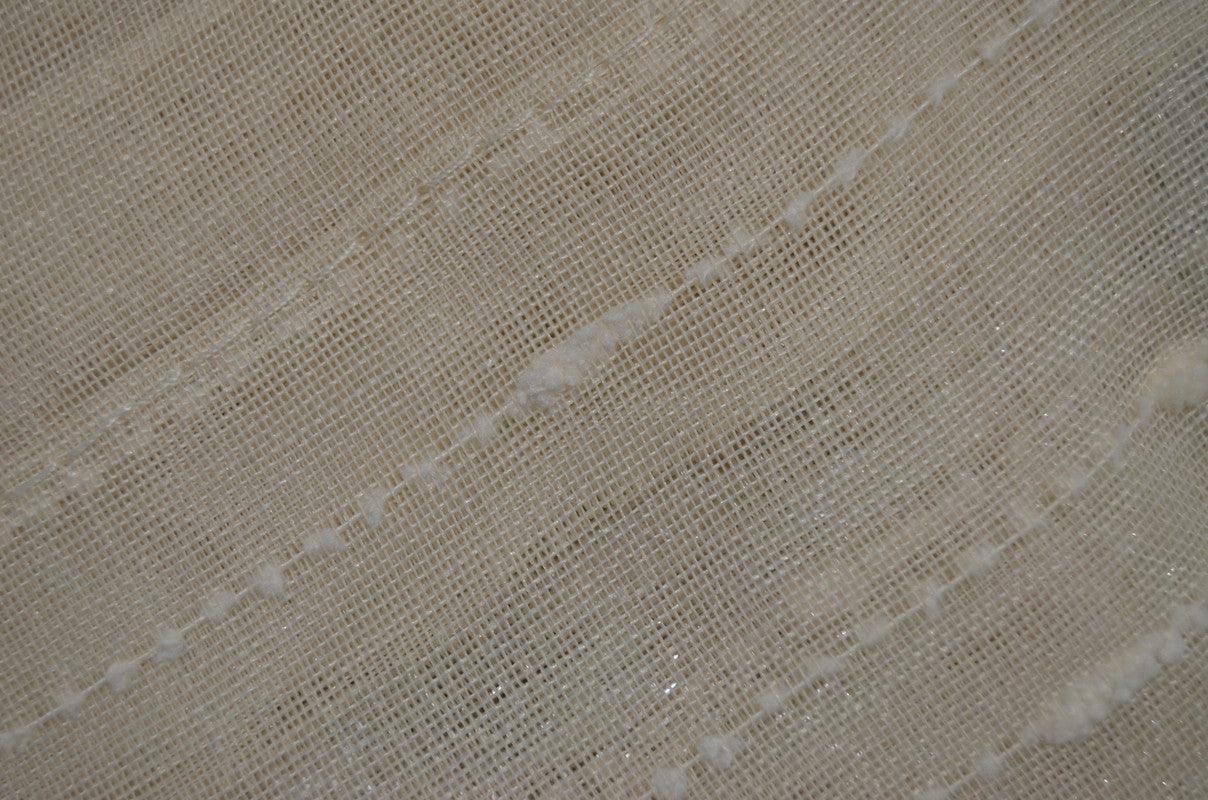 Cortina de linho com linhas horizontais 140*260cm - BOD HOME