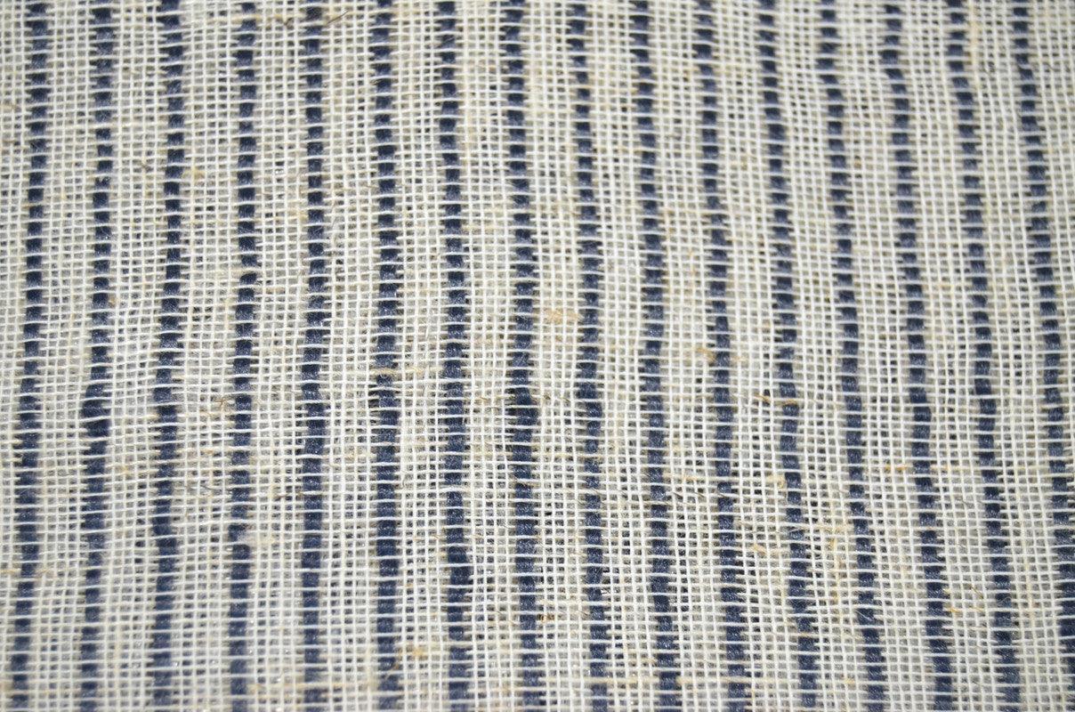 Cortina de linho entrelaçamento de linhas finas e grossas 140*260cm - BOD HOME