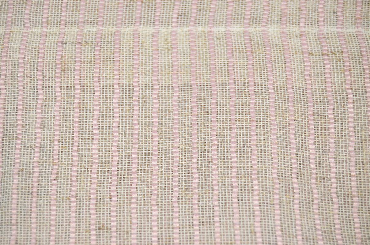 Cortina de linho entrelaçamento de linhas finas e grossas 140*260cm - BOD HOME