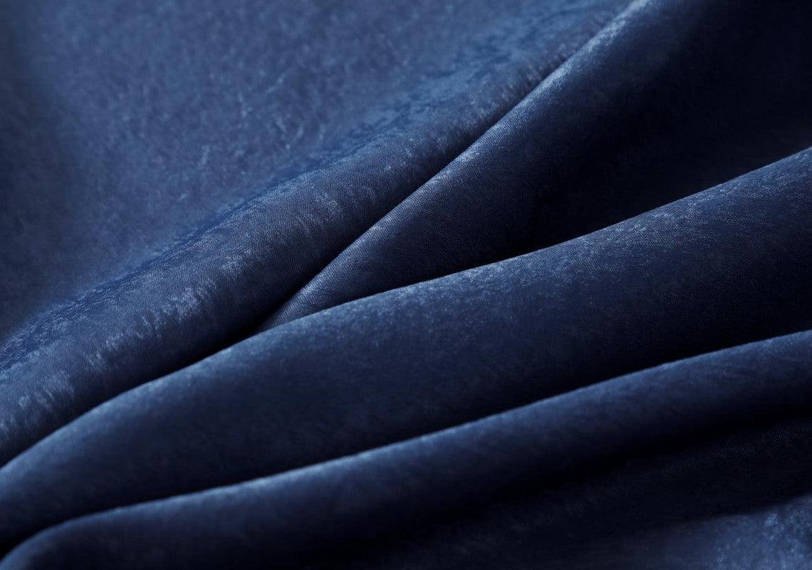 Cortina Opaca de Veludo Azul 140*260cm - BOD HOME