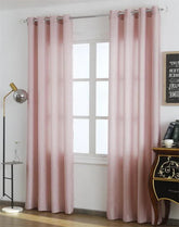Cortina Opaca de Veludo Rosa 140*260cm - BOD HOME