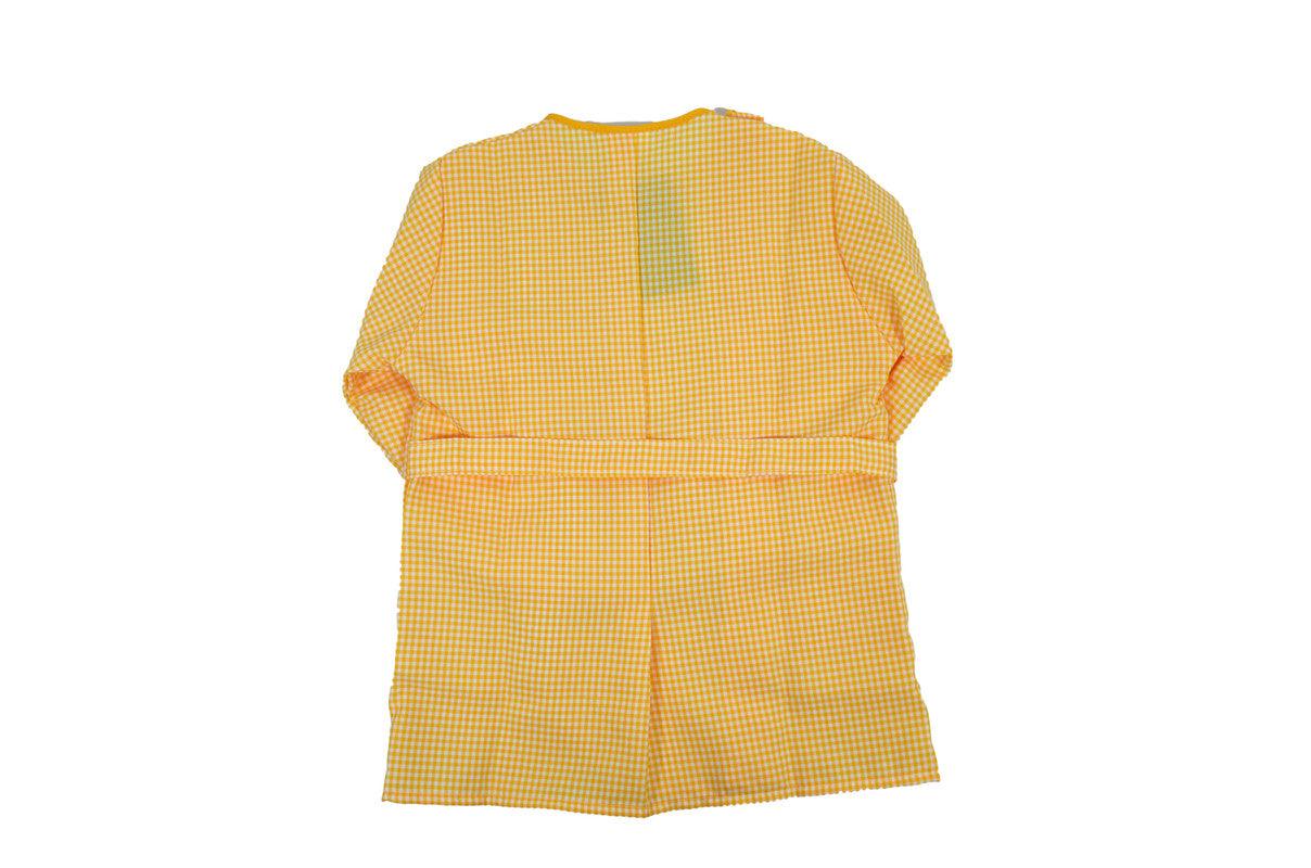 Uniforme para menino de jardim de infância amarelo - BOD HOME