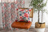 Capa Almofada com Estampa Floral 45*45cm - BOD HOME