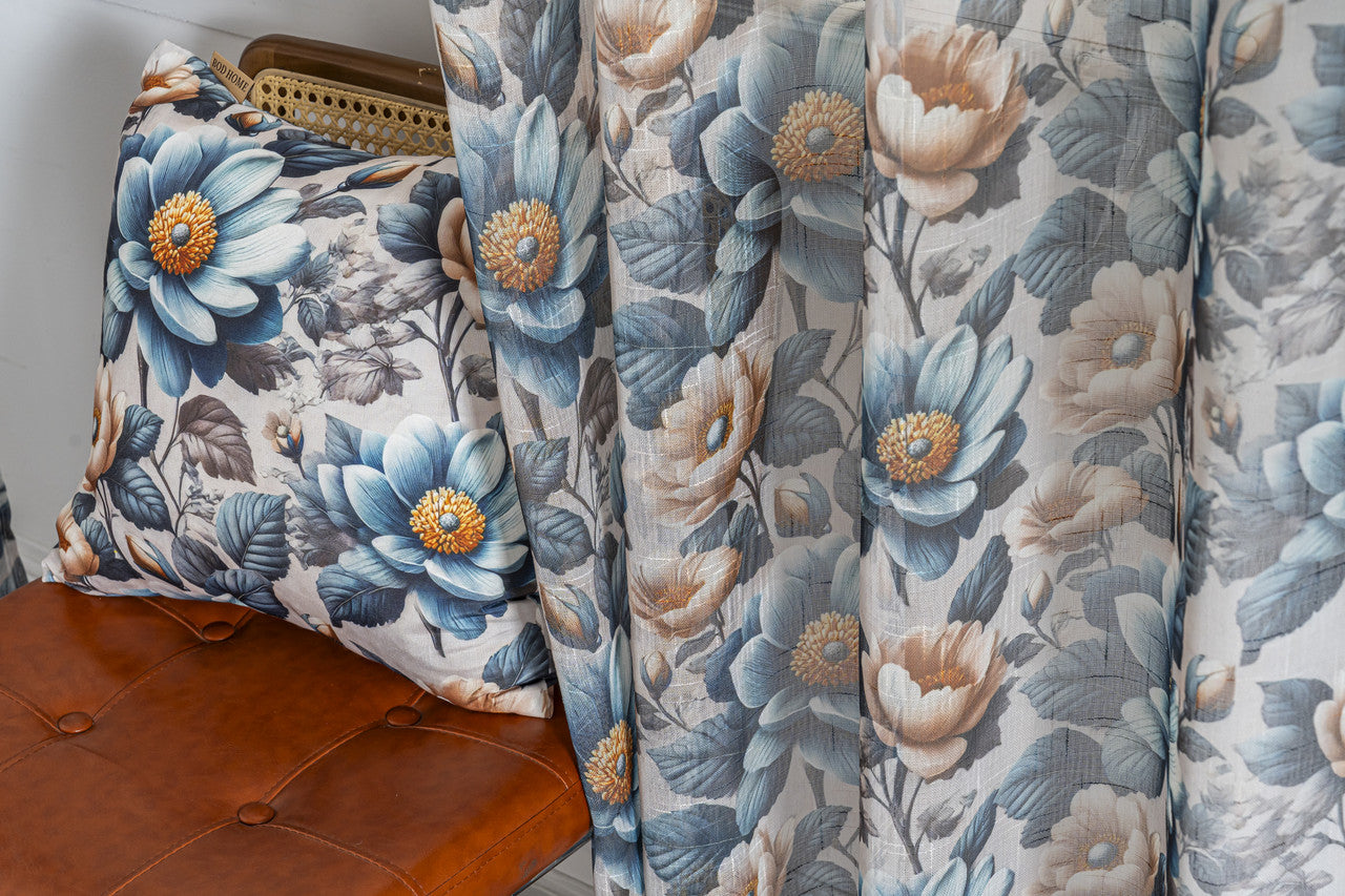 Capa Almofada com Estampa Floral 45*45cm - BOD HOME