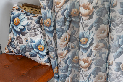 Capa Almofada com Estampa Floral 45*45cm - BOD HOME