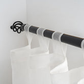 Cortina Tule Bordada com Lavandas-um par - BOD HOME