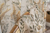 Cortina de Linho com Estampa Floral Amarela 140*260cm-Individual - BOD HOME