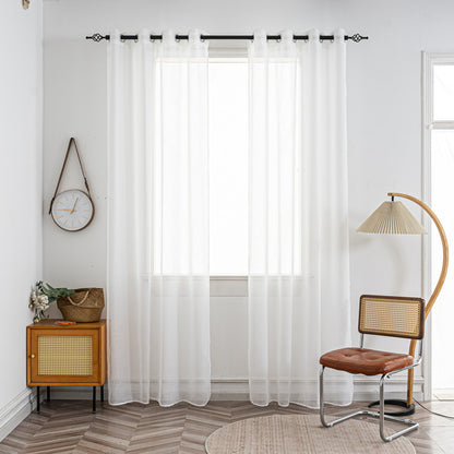 Cortina de linho com tecido leve e translúcido 140*260cm - BOD HOME