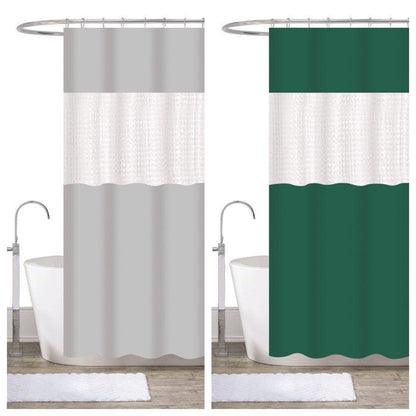 1 Pack de 2 Cortina De Duche Em Patchwork 180*180cm 004