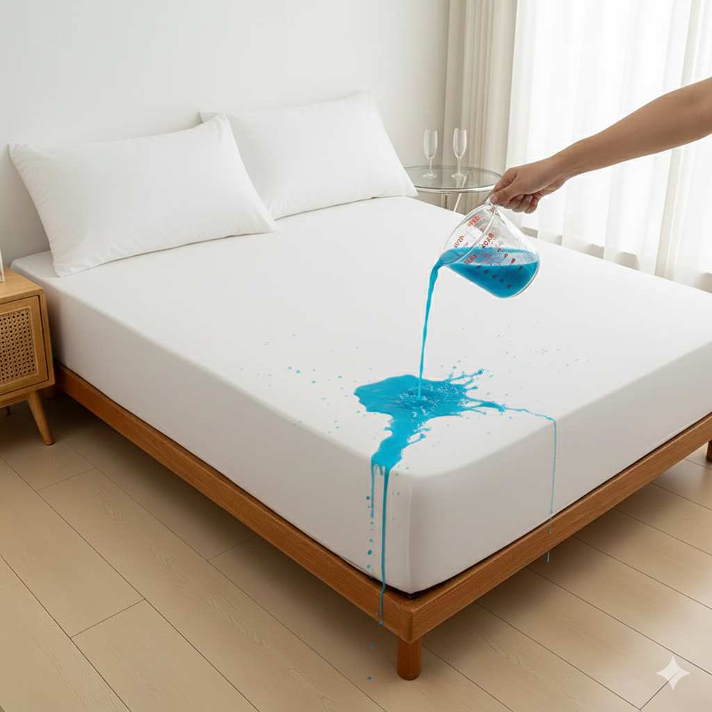 PROTECTOR DE COLCHÓN IMPERMEABLE Y TRANSPIRABLE