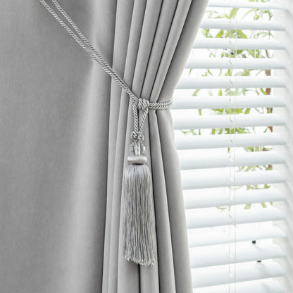 1PC Amarra de Cortina com Cristal Redondo- BOD HOME