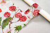 Cortina de Cozinha com Estampa de Frutas Vermelhas Individual - BOD HOME