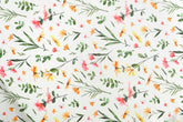 Cortina de Cozinha com Estampa de Flores de Primavera Individual - BOD HOME