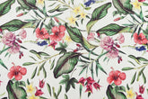 Cortina de Cozinha com Estampa de Flores Elegantes Individual - BOD HOME