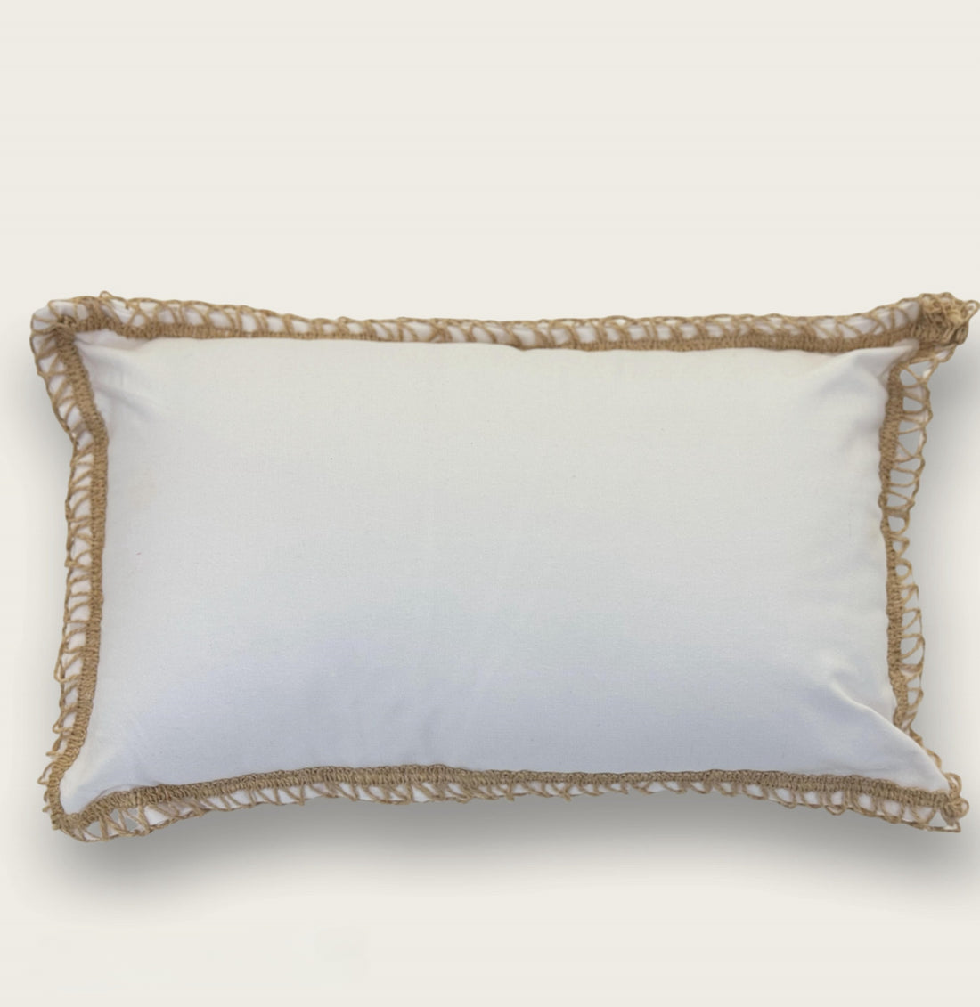 Cojín Envuelto Liso Blanco 30*50cm