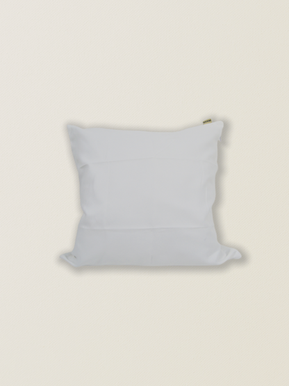 Funda de cojín de ante blanco t.aprox:45*45cm