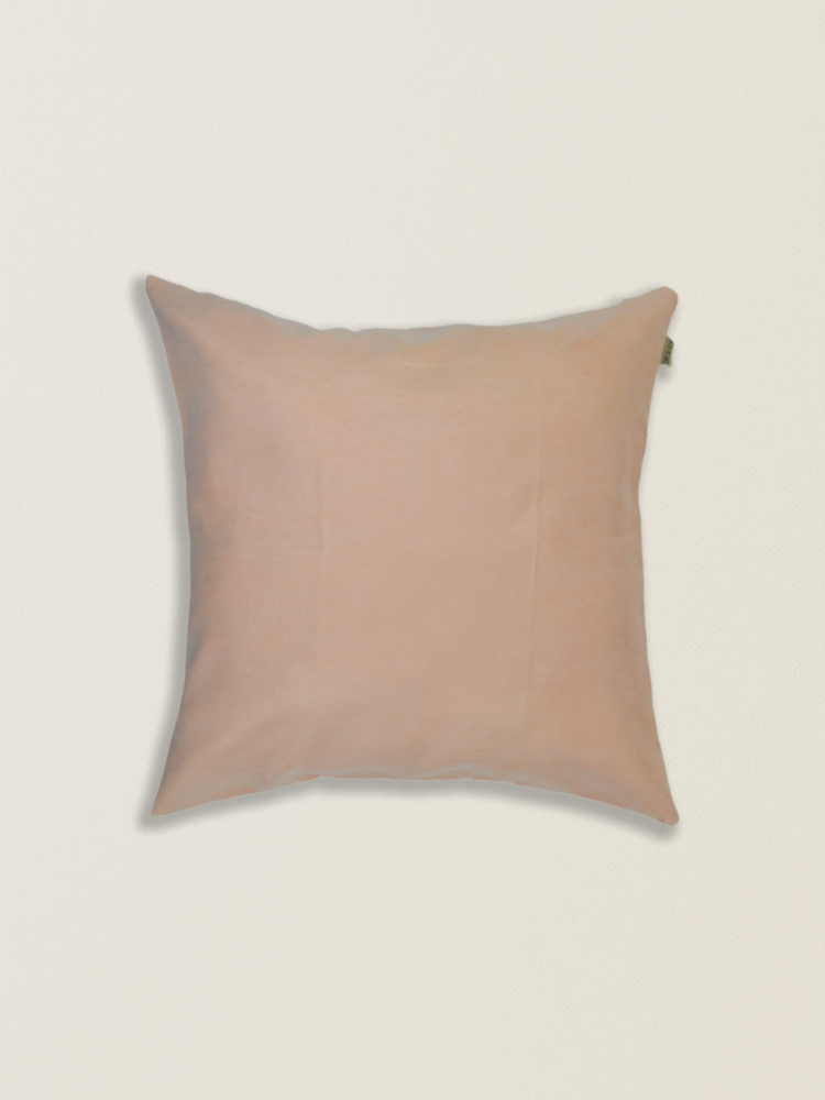 Funda de cojín de ante rosa claro aprox: 45*45 cm