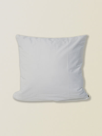 Funda de cojín de terciopelo blanco t.aprox:45*45cm