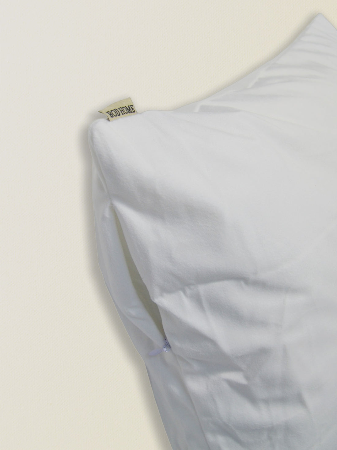 Funda de cojín de terciopelo blanco t.aprox:45*45cm