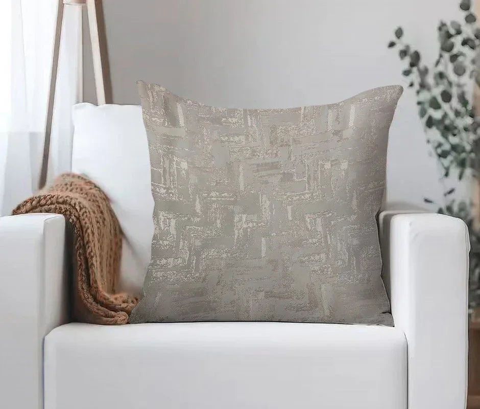 Capa de Almofada Glamouroso Cinza - BOD HOME