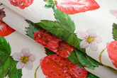 Cortina de Cozinha com Estampa de Frutas Vermelhas Individual - BOD HOME