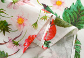 Cortina de Cozinha com Estampa de Frutas Vermelhas Individual - BOD HOME