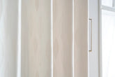 Cortina Jacquard com Folhagem Bege 140x260cm-Individual - BOD HOME
