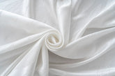 Cortina Jacquard com Folhagem Branca 140x260cm-Individual - BOD HOME