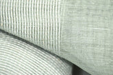 Cortina em Tecido de Linho Verde com Detalhes 140x260cm-Individual - BOD HOME